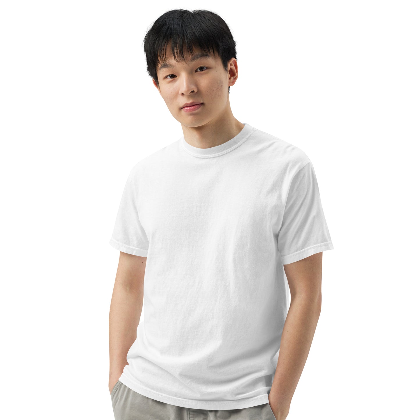 Unisex garment-dyed heavyweight t-shirt